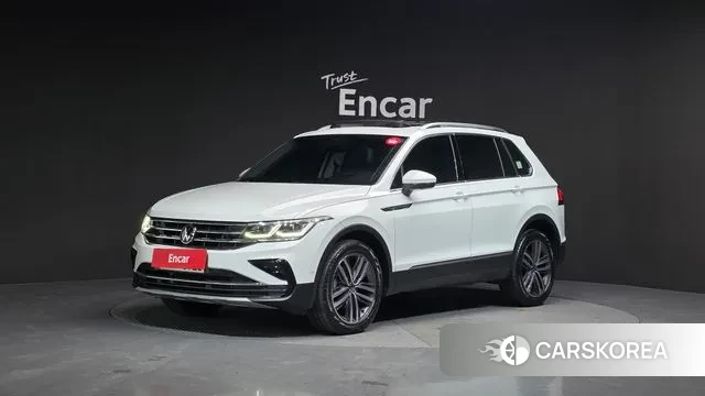 Volkswagen Tiguan second Generation 2023 Белый из Кореи