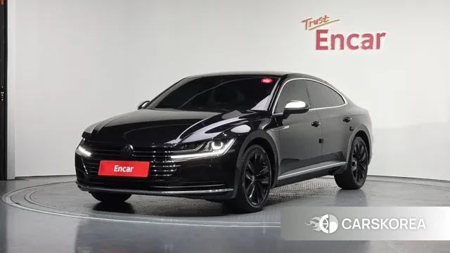 Volkswagen Arteon 2018 Черный из Кореи