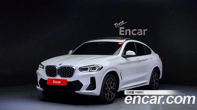 BMW X4 (G02) 2022 Белый из Кореи