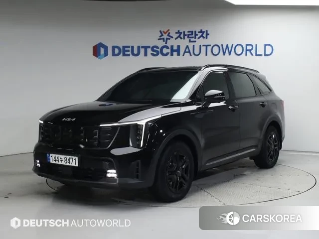 Kia The New Sorento 4th Generation 2023 Черный из Кореи