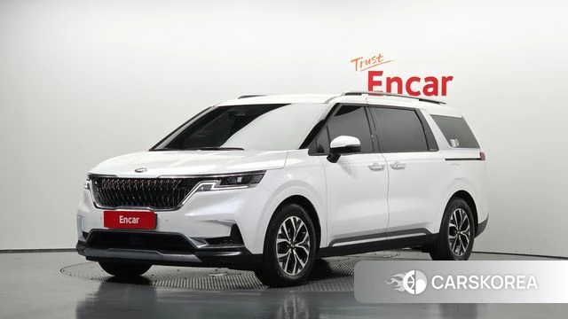 Kia Carnival 4th generation 2020 Белый из Кореи