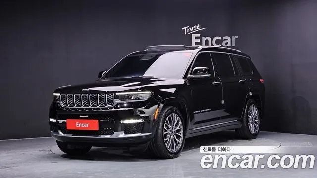 Jeep Grand Cherokee (WL) 2022 Черный из Кореи