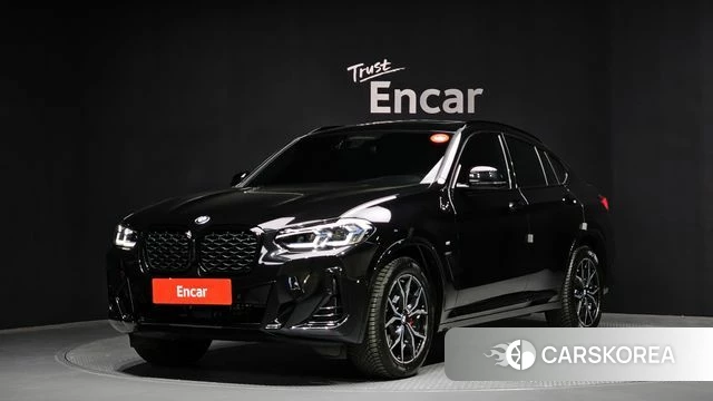 BMW X4 (G02) 2023 Черный из Кореи