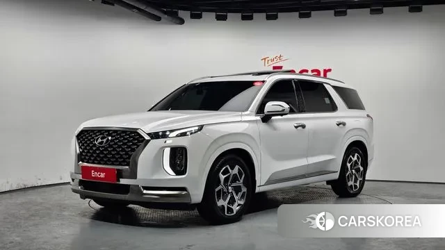 Hyundai Palisade 2022 Белый из Кореи
