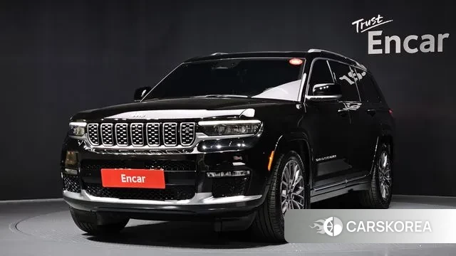 Jeep Grand Cherokee (WL) 2021 Черный из Кореи