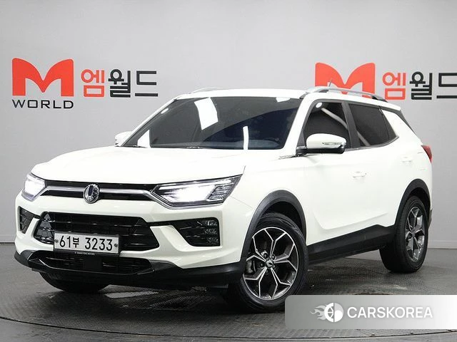 Ssangyong Beautiful Korando 2019 Белый из Кореи