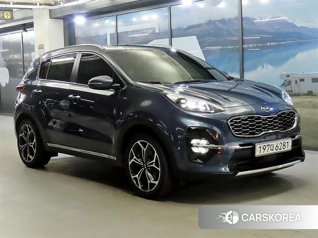 Kia Sportage The Bold 2020 Синий из Кореи