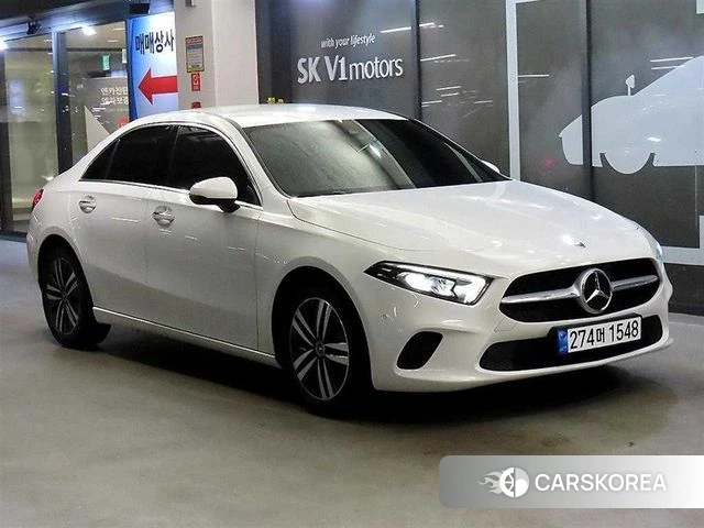 Mercedes-Benz A-Class W177 2022 Белый из Кореи