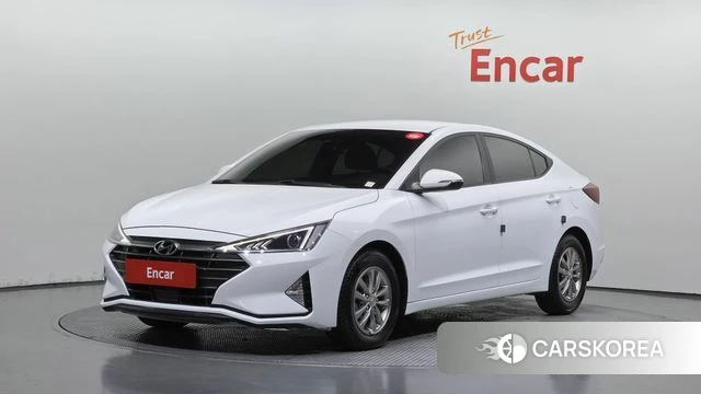 Hyundai The New Avante AD 2018 Белый из Кореи