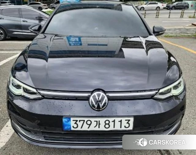 Volkswagen Golf 8th Generation 2022 Черный из Кореи