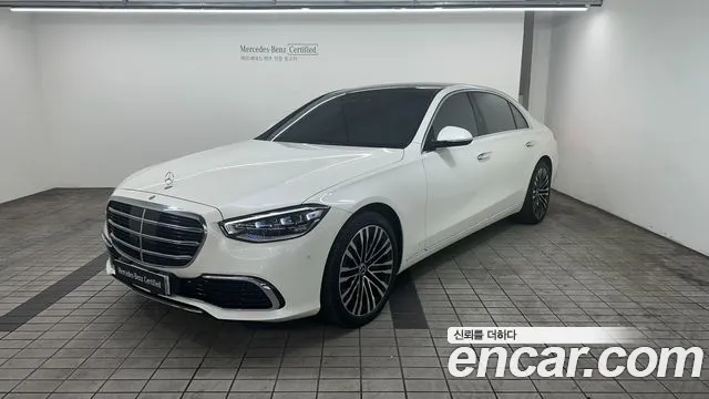 Mercedes-Benz S-Class W223 2023 Белый из Кореи