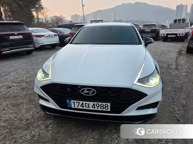 Hyundai Sonata (DN8) 2022 Белый из Кореи