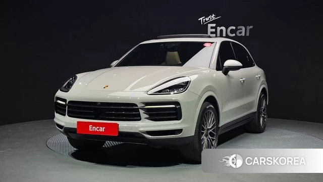 Porsche Cayenne (PO536) 2021 Жемчужный цвет из Кореи