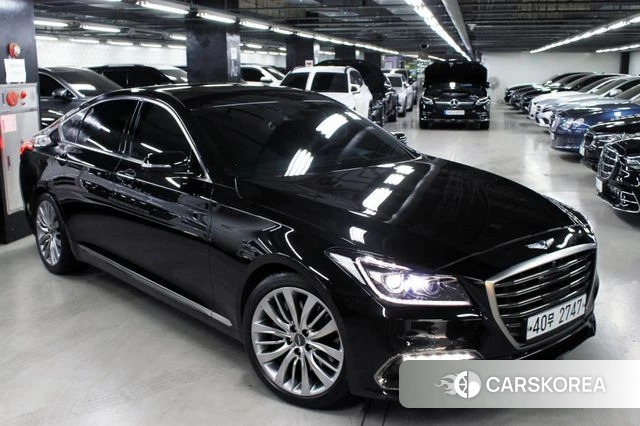 Genesis G80 2019 Черный из Кореи