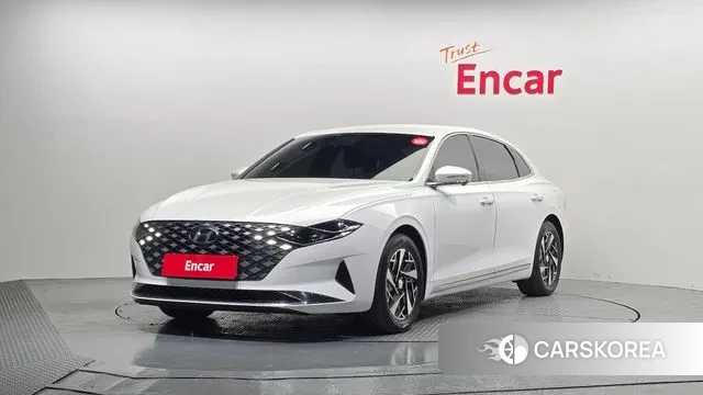 Hyundai The New Grandeur IG Hybrid 2021 Белый из Кореи