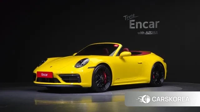 Porsche 911(992) 2023 Желтый из Кореи