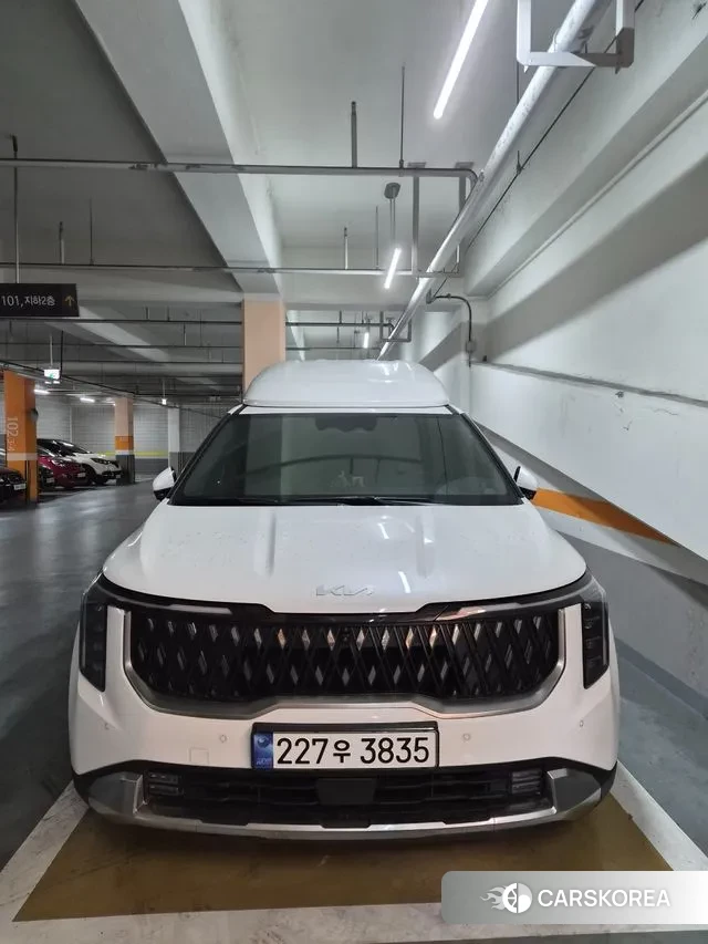 Kia The New Carnival 4th Generation 2024 Белый из Кореи