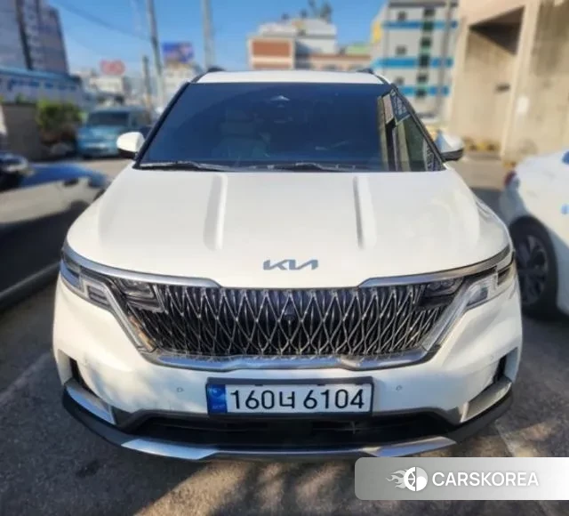 Kia Carnival 4th generation 2022 Белый из Кореи