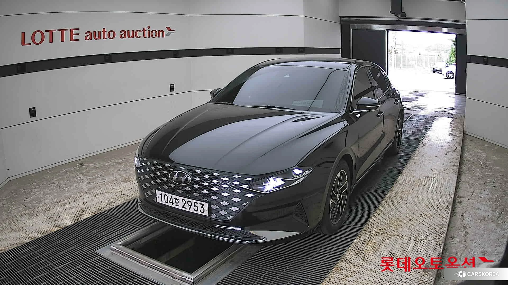 Hyundai Grandeur 2020 Midnight Black из Кореи