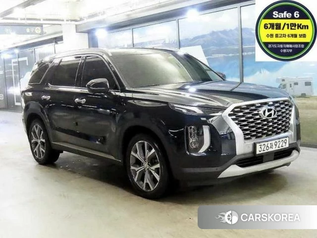Hyundai Palisade 2021 Синий из Кореи