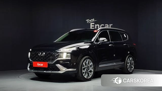 Hyundai The New Santa Fe 2022 Черный из Кореи