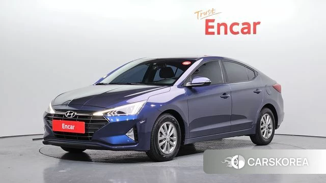 Hyundai The New Avante AD 2018 Синий из Кореи