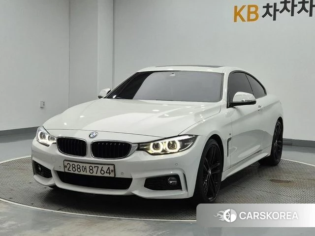 BMW 4 Series (F32) 2019 Белый из Кореи