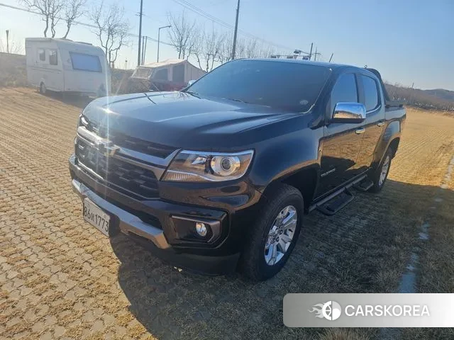 Chevrolet (GM Daewoo) Real New Colorado 2022 Черный из Кореи