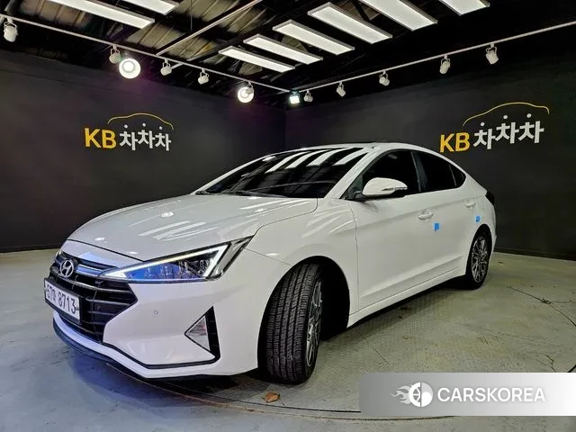 Hyundai The New Avante AD 2019 Белый из Кореи