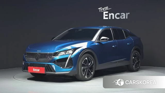 Peugeot 408 2023 Синий из Кореи