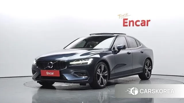 Volvo S60 3rd generation 2021 Синий из Кореи