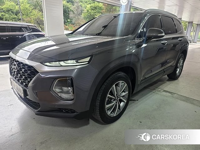 Hyundai Santa Fe TM 2018 Серый из Кореи
