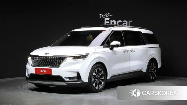 Kia Carnival 4th generation 2021 Белый из Кореи