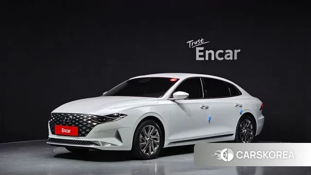 Hyundai The New Grandeur IG Hybrid 2021 Белый из Кореи