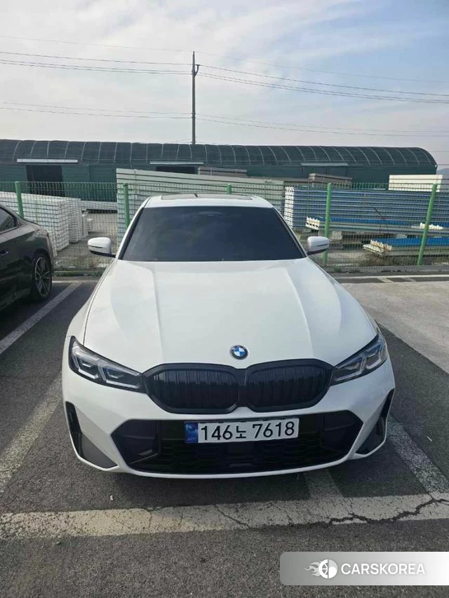 BMW 3 Series (G20) 2023 Белый из Кореи