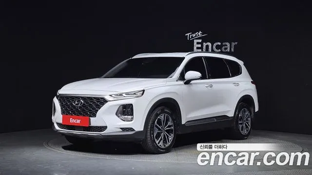 Hyundai Santa Fe TM 2019 Белый из Кореи