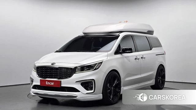 Kia The New Carnival 2019 Белый из Кореи