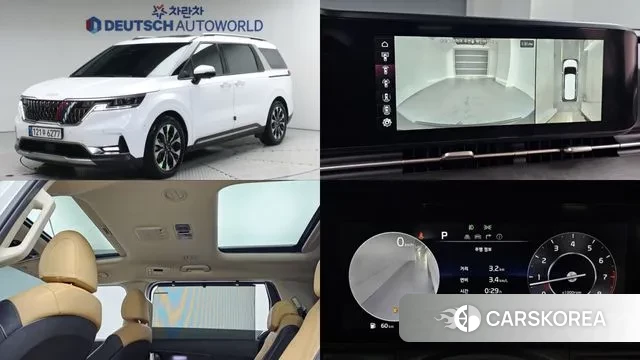 Kia Carnival 4th generation 2022 Белый из Кореи