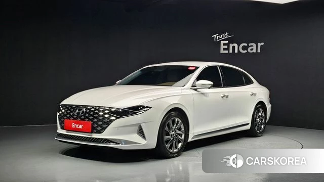 Hyundai The New Grandeur IG Hybrid 2019 Белый из Кореи