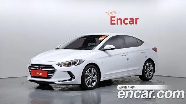 Hyundai Avante AD 2018 Белый из Кореи