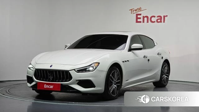 Maserati Ghibli 2020 Белый из Кореи