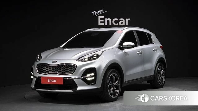 Kia Sportage The Bold 2021 Серебряный из Кореи