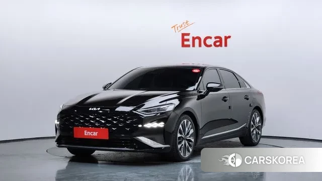 Kia K8 2021 Черный из Кореи