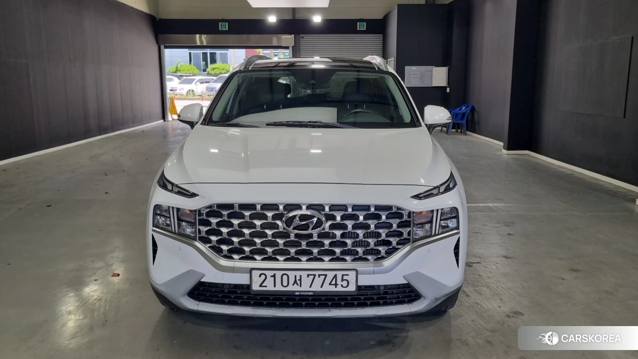 Hyundai The New Santa Fe 2021 Белый из Кореи