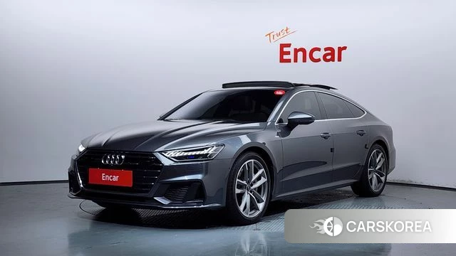 Audi A7 (4K) 2021 Серый из Кореи