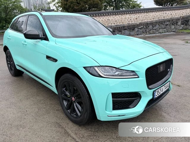 Jaguar F-PACE 2019 Серый из Кореи