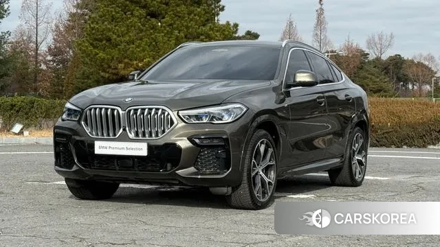 BMW X6 (G06) 2021 Серый из Кореи