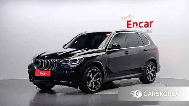 BMW X5 (G05) 2023 Черный из Кореи