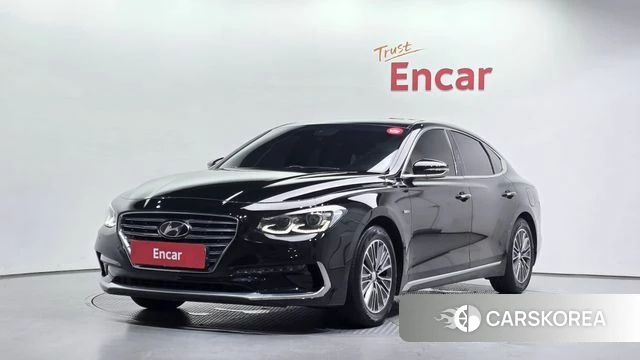 Hyundai Grandeur IG Hybrid 2018 Черный из Кореи