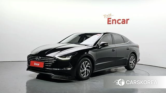 Hyundai Sonata Hybrid (DN8) 2020 Черный из Кореи